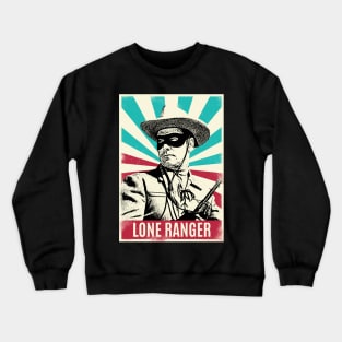 Vintage Retro The Lone Ranger Crewneck Sweatshirt